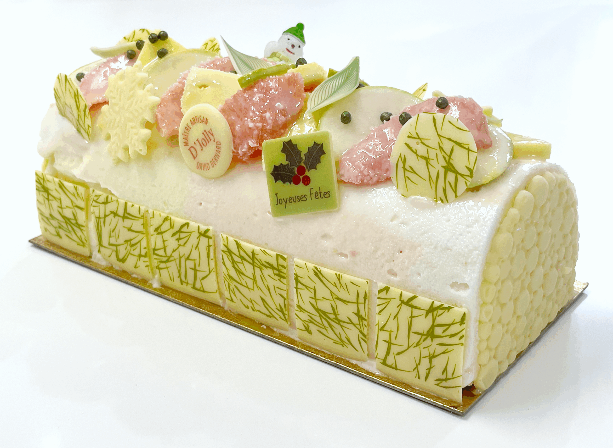 Djolly Patissier La Rochelle Djolly PASTEL Bûche Noël