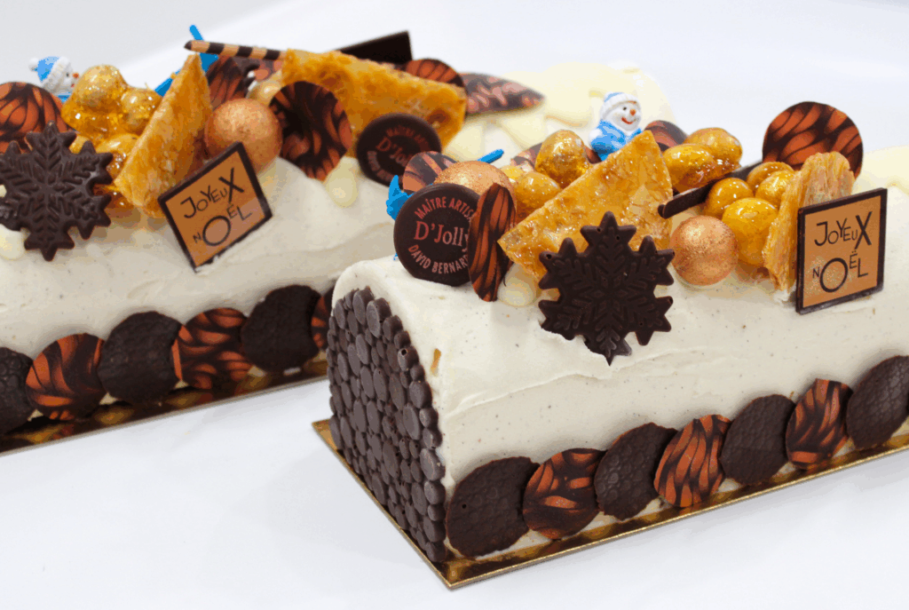 Djolly Patissier La Rochelle Djolly La Macadamia Bûche de Noël